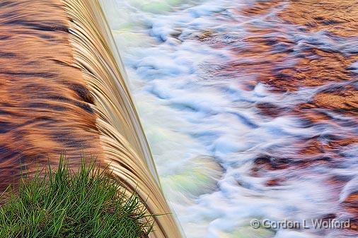 Edmonds Dam At Sunrise_23045.jpg - Photographed along the Rideau Canal Waterway near Smiths Falls, Ontario, Canada.